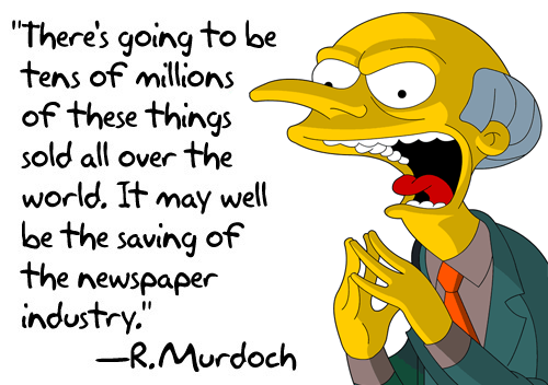 BLOG: Where's the paper boy gone?