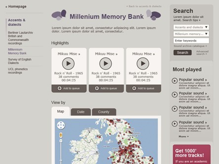 British Library Sound Archive Screenshot 3