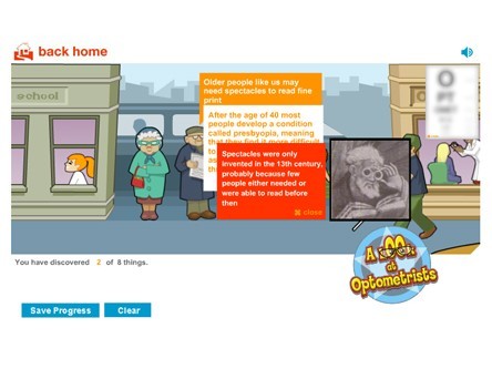 College of Optometrists Screenshot 1