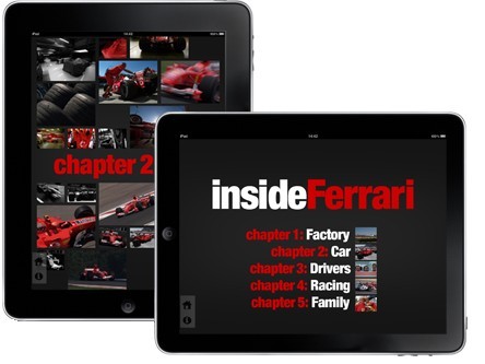 Inside Ferrari iPad App Screenshot 2