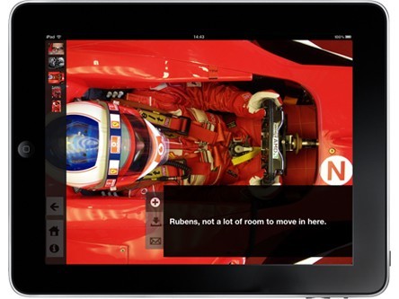 Inside Ferrari iPad App Screenshot 1