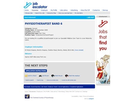 Job Escalator Screenshot 2