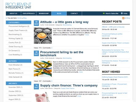 Procurement Intelligence Screenshot 2