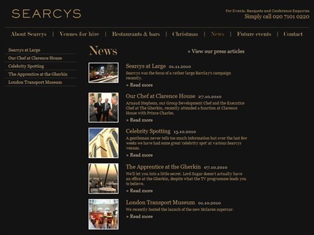 Searcys Screenshot 3