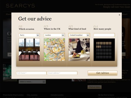 Searcys Screenshot 2