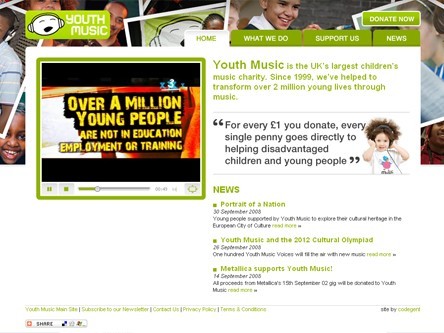 Youth Music Fundraising Screenshot 1