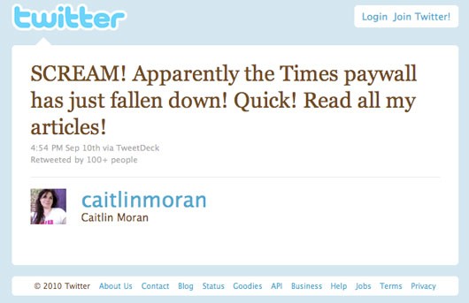 Caitlin Moran on Twitter