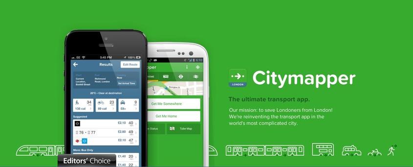 I couldn't live without... Citymapper I couldn't live without... Citymapper